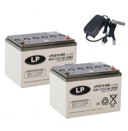 LandportLP2xLPCG12-60accus12volt60ah6aImpulsIIacculader
