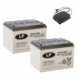 LandportLP2xLPCG12-60accus12volt60ahc-Goacculader24v6A
