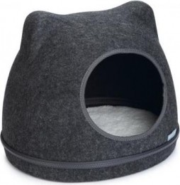 BeezteesYupik-Katteniglo-Vilt-Grijs-40x33x35cm