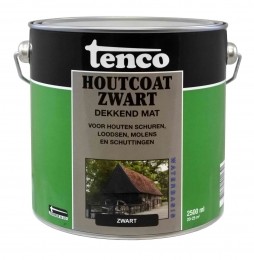 Houtcoatwaterbasiszwart25lverfbeitsITenco-Tenco