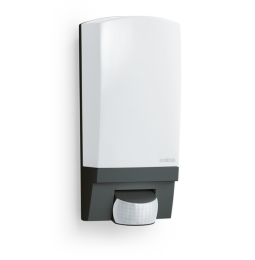 SteinelL1BuitenwandlampIP44ZwartBewegingssensorE27Fitting