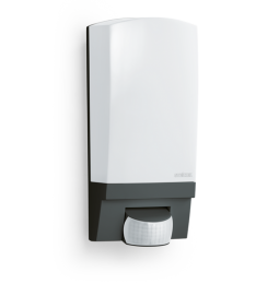 SteinelL1BuitenwandlampIP44ZwartBewegingssensorE27Fitting