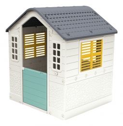 DoluTurquoiseGeelSpeelhuisje3311