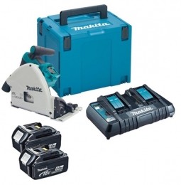 MakitaDSP600PT2J36V2x18VLi-IonAccuInvalzaagSet2x50AhAccuInMbox-165X20Mm-Koolborstelloos