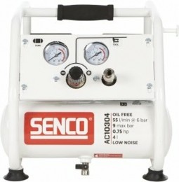 SencoAC10304Compressor-Geluidsarm-550W-9Bar-4L-55Lm