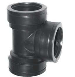 T-partmetscrew1Inchvijveraccesoires-Vt