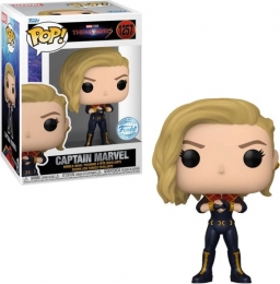 FunkoPop1257MarvelTheMarvels2023-CaptainMarvelReadytoFightExclusivelimitededition