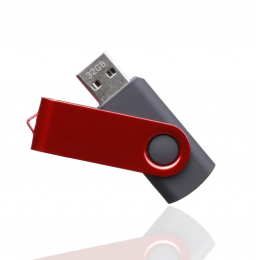 Imro-USBGeheugenstick-Axis-USB20-32GB-ZwartRood