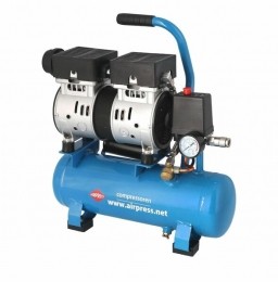 AirpressL6-105SilentCompressor-Olievrij-6L-8Bar