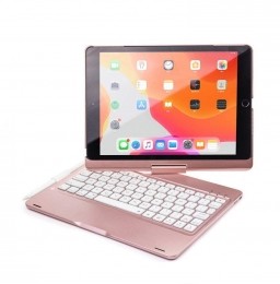 iPadPro105Air2019toetsenborddraaibarecaseroze