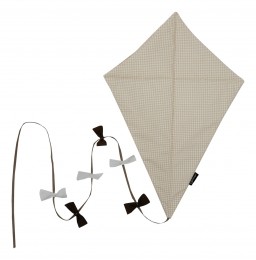 MordesignBeigeCheckeredDecoVlieger