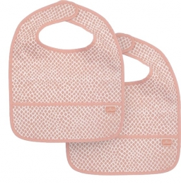 JolleinSnakePalePink2-packWaterproofSlabber