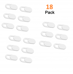 WebcamCover-Privacyschuifje-GeschiktvooriMacLaptopenTablet-Wit-18stuks