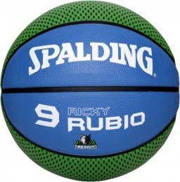 SpaldingBasketbalNBARickyRubioGroenBlauw