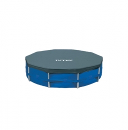 ZwembadAfdekzeil-MetalFramediameter457cm-Intex