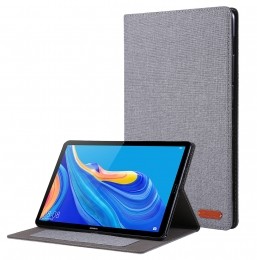 TablethoesgeschiktvoorHuaweiMediaPadM6108inchBookCasemetSoftTPUhouder-Grijs