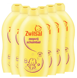 Zwitsal-ZeepvrijSchuimbad-6x700ml-Voordeelverpakking