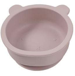 Dutsi-BeertjeSerie-SiliconenBabykommetje-BerenOntwerp-350ml-Zachtroze