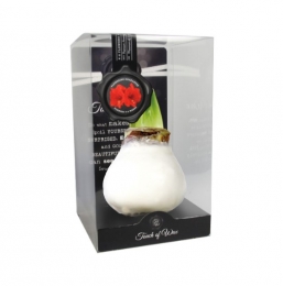 BloembolRodeAmaryllisWaxkaarsvetGlossWitMaatSIIKebolWarentuinNatuurlijk-Warentuinnatuurlijk