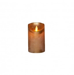 Batterijverlichtingkaarswaxrustiekmetbewegendevlamgoud125cm-Annascollection