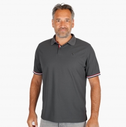 HerenpoloMatchplayDonkergrijs