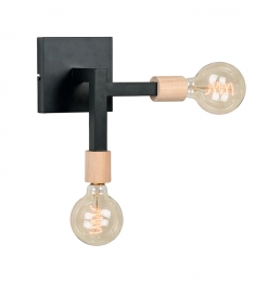 LABEL51WandlampLocoMetaal-Zwart