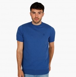 HerenT-ShirtMaurikAvondblauwMelange