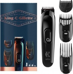 GilletteKingCGilletteBeardTrimmerKit-ElektrischeBaardtrimmer3Opzetkammen