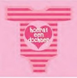 Servetten3333cmGirl