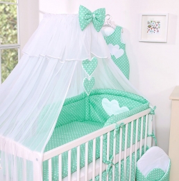 MySweetBabySluierChicVoileDotsMint