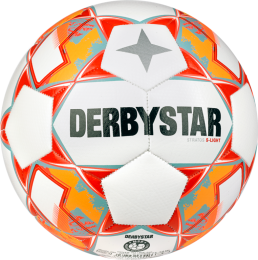 DerbystarVoetbalStratosV23S-Light1044witoranjegrijs