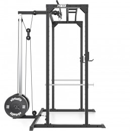 VirtuFitPR100PowerRackmetLatAttachment-SquatRack-InclusiefPulleyStation-Krachtstation