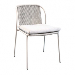 Vedellastackablediningchairwithoutarmrestsaluminiumsalixropesalix-Yoi