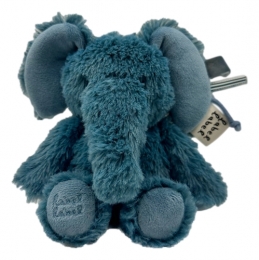 LabelLabelElephantEllyBlauw15cmKnuffel