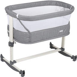 BabygoVivaldiGreyWiegAanBed4651