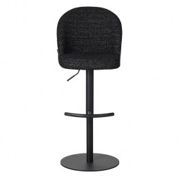 Bronx71BarkrukOdingemleerdestofzwart63-83cm