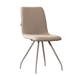 Bronx71ScandinavischeeetkamerstoelPippitaupegerecycledestof