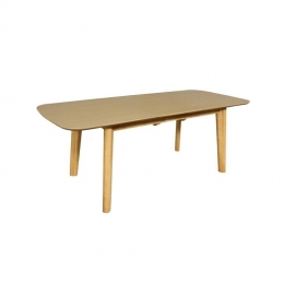 sweeek-Rechthoekigeuitschuifbareeettafel160-210cmeikenen