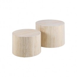 RebellenclubGubbioSalontafel-58x58cm-BeigeMarmerLook-Set