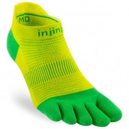 Injinji-RunLightweightNo-Show-HardloopsokkenmaatMgroen