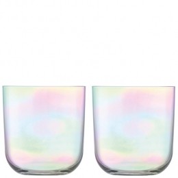 LSA-PolkaTumbler420mlMotherofPearlSetvan4Stuks