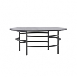Svea-Zenorondesalontafel-100cm-zwart