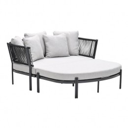 GardenImpressionsAtlantaloungeligbed-daybed-donkergrijs