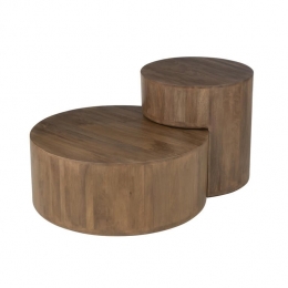 J-Linebijzettafeltoge-hout-bruin-2stuks