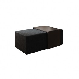 MeubellaSalontafelMelbourne-Zwartvelvet-110cm