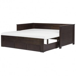 Beliani-CAHORS-Onderschuifbed-Donkerbruin-90x200cm-Rubberhout