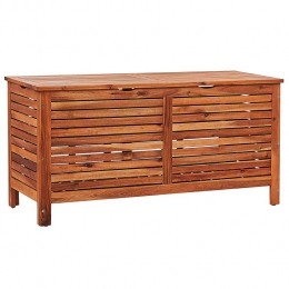 Beliani-RIVIERA-Kussenbox-Donkerehoutkleur-130cm-Acaciahout