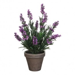 MicaDecorationsLavendelKunstplant-H33x20cm-Paars