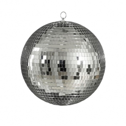 HouseofSeasonsKerstDiscobal-30cm-Zilver