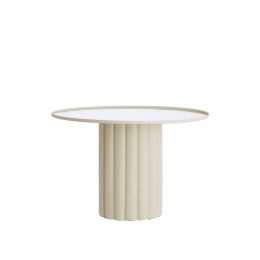 LightlivingBijzettafel915x605cmROSARIOspiegelheldercrme